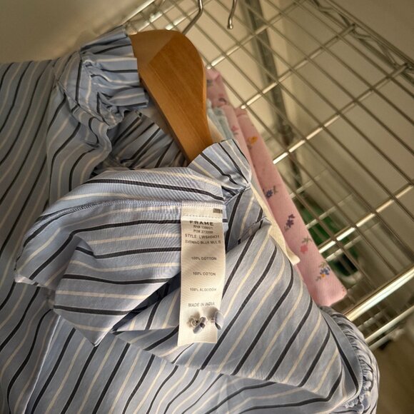 FRAME | Light Blue Blouse - Picture 3 of 3